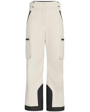 Brunello Cucinelli Bonded Techno Fabric Mountain Pants - White