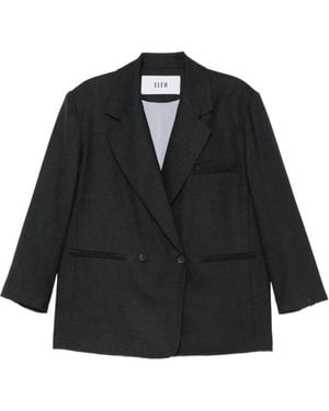 ELEH Double-Breasted Jacket - Black