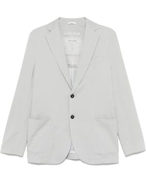 Circolo 1901 Piqué-Weave Blazer - White