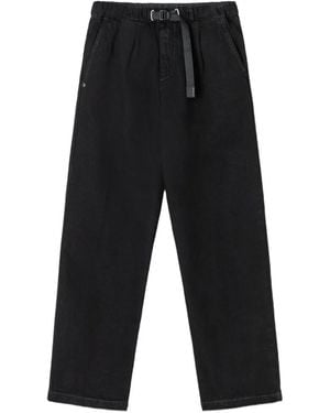 White Sand Pantalon Alex À Taille Ceinturée - White