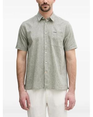 Barbour Nelson Short-Sleeve Shirt - Grey