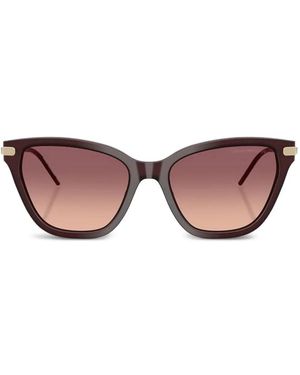 Emporio Armani Cat-Eye Acetate Sunglasses - Pink