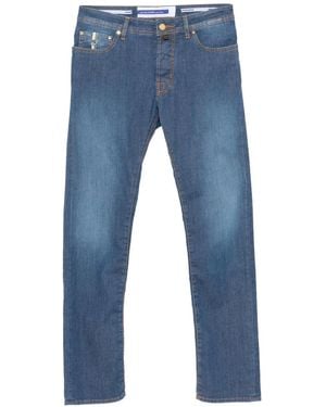 Jacob Cohen Pocket-Detail Slim-Fit Jeans - Blue