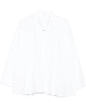 Daniela Gregis Camisa de algodón - Blanco