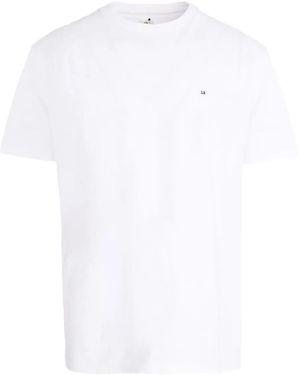 Luigi Borrelli Napoli Logo-embroidered T-shirt - ホワイト