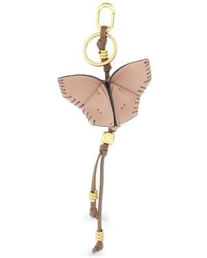 Gianni Chiarini Butterfly Origami-Inspired Keyring - White