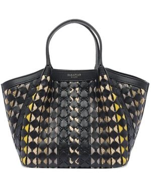 Serapian Mosaico Secret Mini-Shopper - Zwart