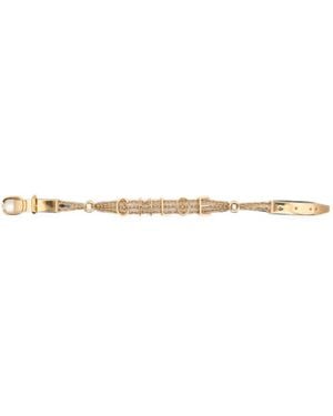 Chloé Logo-Lettering Multi-Chain Bracelet - White