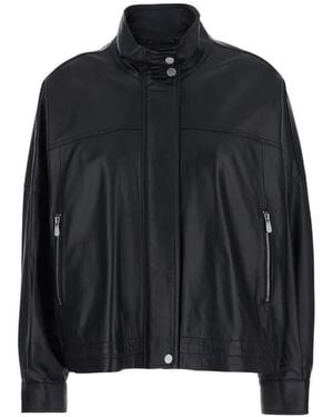 Pinko Zip Collar Jacket - Black
