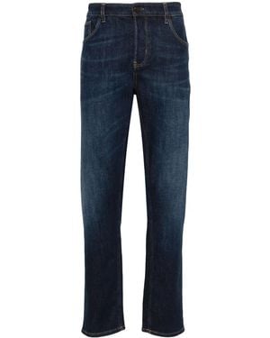 PT Torino Washed Slim Fit Jeans - Blue