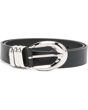 FEDERICA TOSI Leather Belt - Black