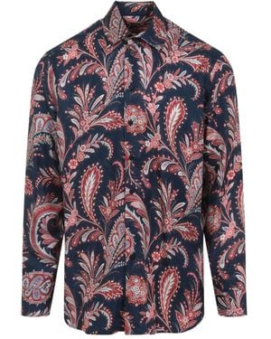 Etro Paisley Shirt - Blue