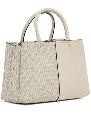 MICHAEL Michael Kors Monogram Tote Bag - White