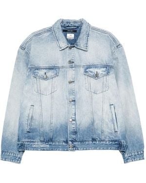 Ksubi Light-Wash Denim Jacket - Blue