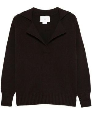 Vanisé Collared Jumper - Black