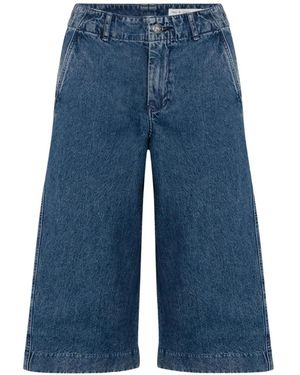 Rag & Bone Jamie Tailored Culottes - Blue