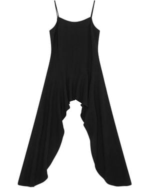Herskind Riley Asymmetric-Hem Dress - Black