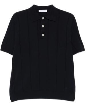 Manuel Ritz Short-Sleeve Polo Shirt - Black