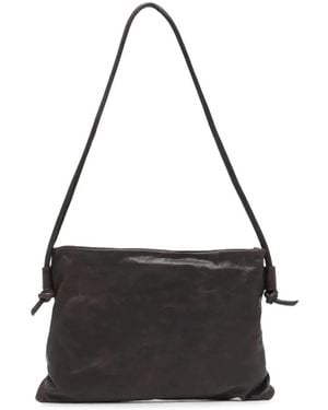 SOMMET Frida Knotted Shoulder Bag - Black