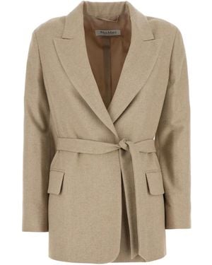Max Mara Randers Blazer - Natural