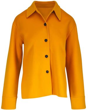 ODEEH Buttoned Jacket - Orange