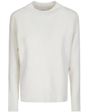 Niccolò Pasqualetti Pull Ala En Maille Côtelée - White