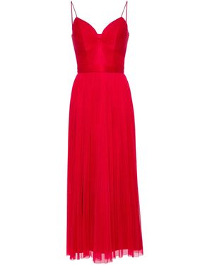 Cristallini Hestia Midi Dress - Red