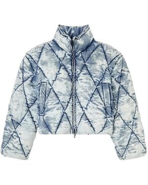 DIESEL Jackets - Blue