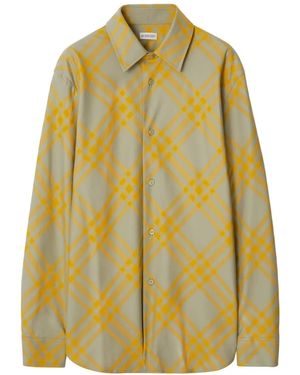 Burberry Casual Shirts - Yellow