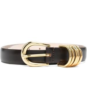 DEHANCHE Ring-Detail Belt - White