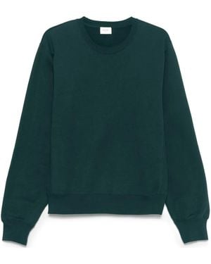 Saint Laurent Cassandre-Logo Sweatshirt - Green
