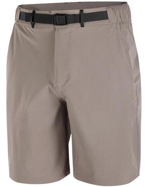 Salomon Wayfarer 2.0 Belted Logo-Print Hiking Shorts - Grey