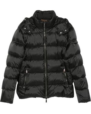 Moorer Veste Brett À Capuche - Noir