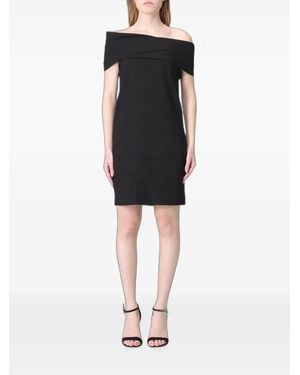Tela Off-Shoulder Mini Dress - Black