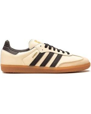 adidas Samba Og "Crystal Sand/Charcoal" Sneakers in Natural | Lyst