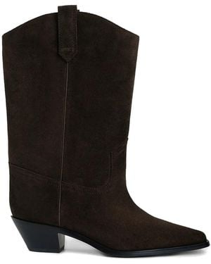 12 STOREEZ Bottines En Daim 43 Mm - Black