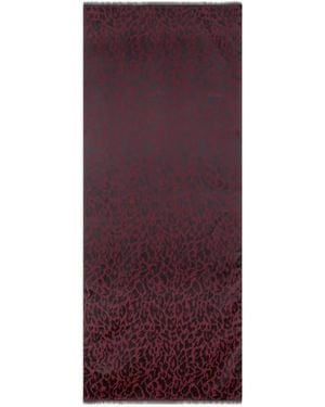 Etro Animal-Pattern Scarf - Lila