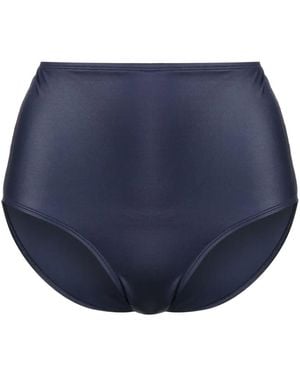 Marlies Dekkers Jet Set High-Waisted Bikini Bottoms - Blue