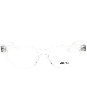 Versace Cat-Eye Glasses - White