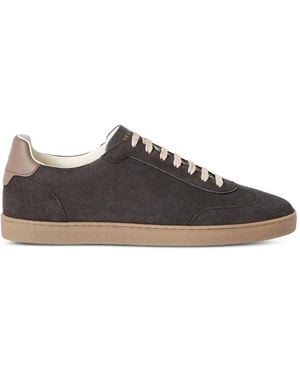Brunello Cucinelli Suede Trainers - Black