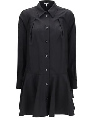Loewe Shirt Dress - Black