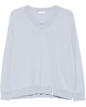 Panicale V-Neck Sweater - White