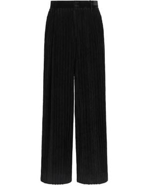 Dolce & Gabbana Corduroy Trousers - Black