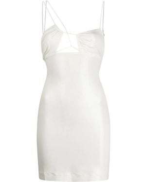 Nensi Dojaka Cut-Out Minidress - White
