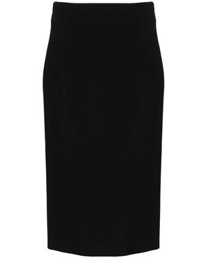 Peserico A-Line Midi Skirt - Black