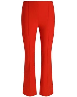 Vince Mid-Rise Cropped Pants - Red