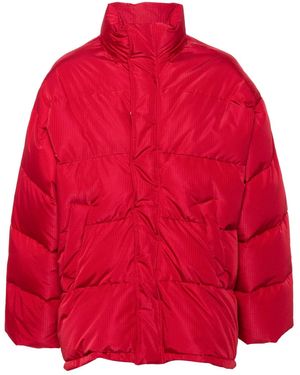 Balenciaga C Shape パデッドジャケット - レッド