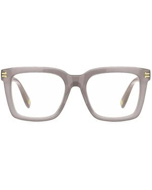Marc Jacobs Square-Frame Glasses - Natural