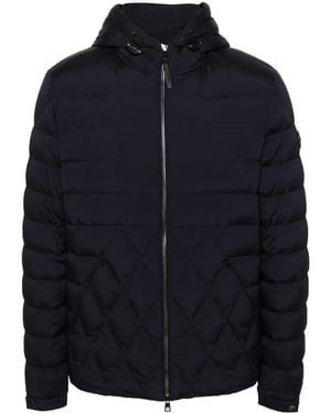 Moncler Hooded Puffer Jacket - Blue