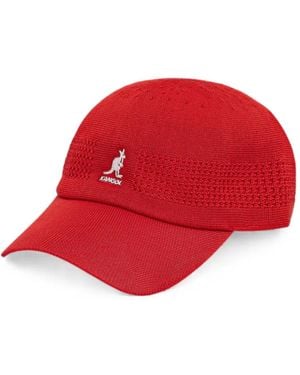 Kangol Tropic Ventair Spacep Logo Baseball Cap - Red